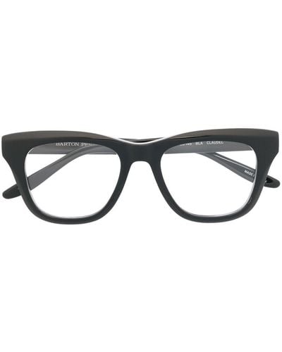 Barton Perreira Claudel スクエア 眼鏡フレーム - ブラック