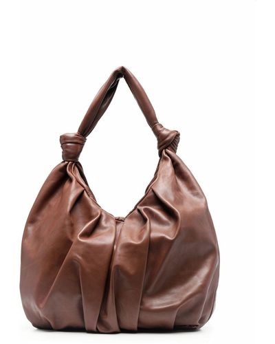 Officine Creative Bolina 18 Leather Tote Bag - Brown