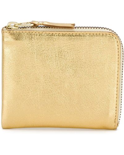 Comme des Garçons Metallic Zipped Wallet