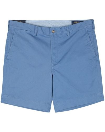 Polo Ralph Lauren Bermudas chino con logo bordado - Azul