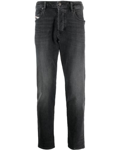 DIESEL D-Yennox Jeans mit Stone-Wash-Effekt - Grau