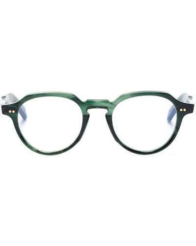 Cutler and Gross Gafas GR06 con montura redonda - Verde
