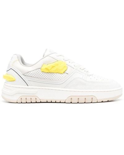 MSGM 3d-panelled Low-top Sneakers - White