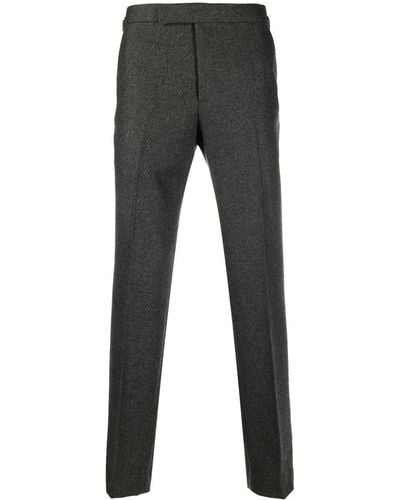 Polo Ralph Lauren Pantalon en laine à coupe slim - Gris