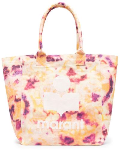 Isabel Marant Yenky Shopper Met Logoprint - Roze