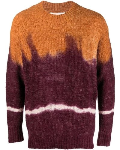Isabel Marant Tie-dye Sweater - Purple