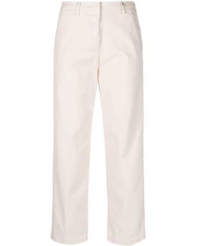 Myths Pantalones de vestir rectos - Blanco