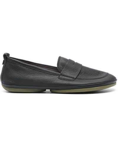 Camper Right Nina Leather Loafers - Gray
