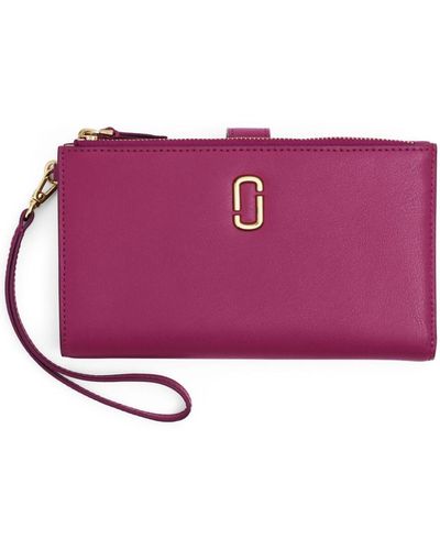 Marc Jacobs Cartera The Phone Wristlet - Morado