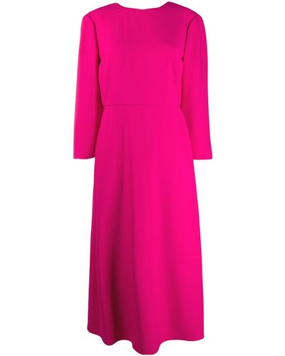 Valentino Kleid mit tiefem Rückenausschnitt - Pink