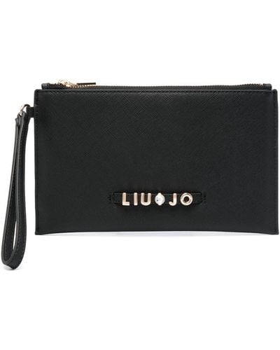 Liu Jo Logo-lettering Purse - Black