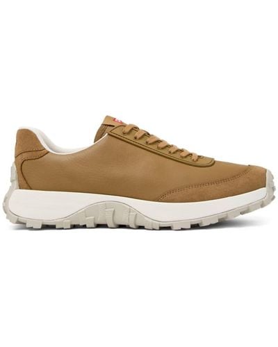Camper Drift Trail Leather Sneakers - Brown