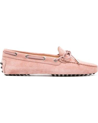 Tod's Gommino Driving Loafers - Roze