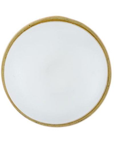 Shihara Goldohrstecker mit Perle - Weiß