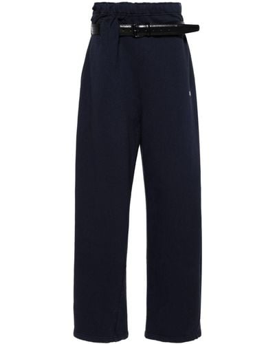 Magliano Belted Track Pants - Blue