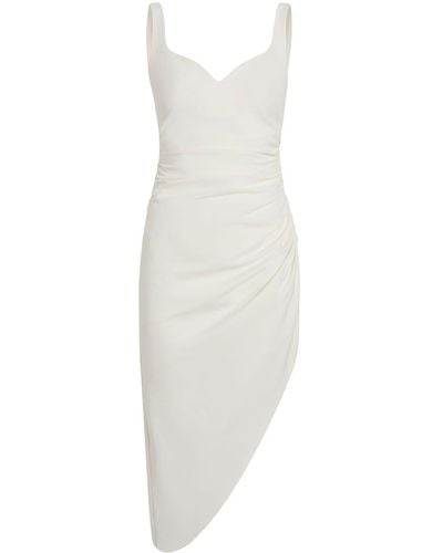 Cinq À Sept Lorie Sleeveless Midi Dress - White