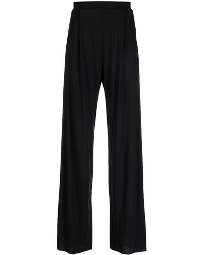 Amazuìn Wide-leg High-waisted Pants - Black