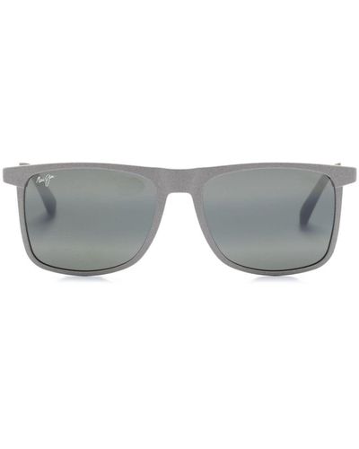 Maui Jim Makamae Sonnenbrille im Wayfarer-Design - Grau