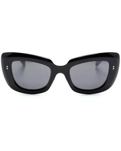 Cutler and Gross 9797 Cat-eye Frame Sunglasses - Black