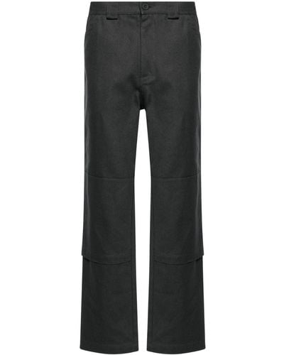 GR10K Replicated Straight-leg Pants - Black
