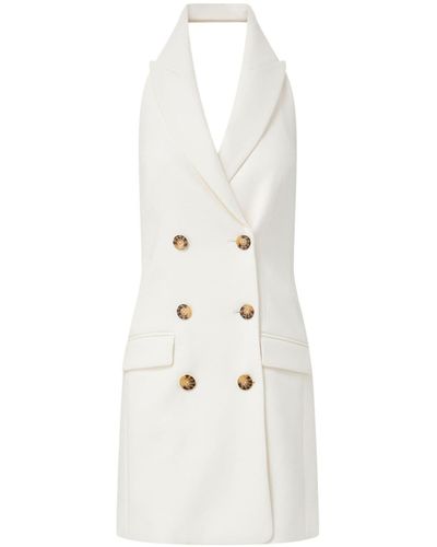 Veronica Beard Claridge ダブルブレスト ドレス - ホワイト