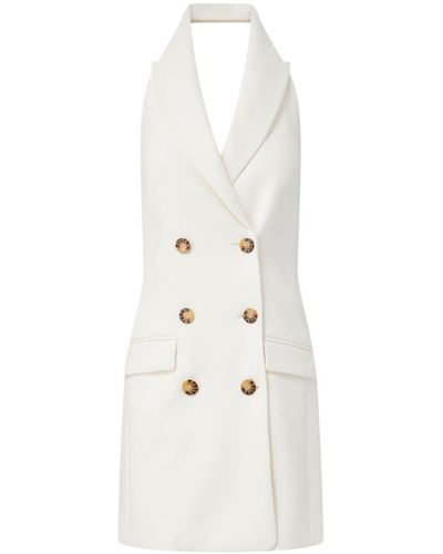 Veronica Beard Claridge Double-breasted Dress - White