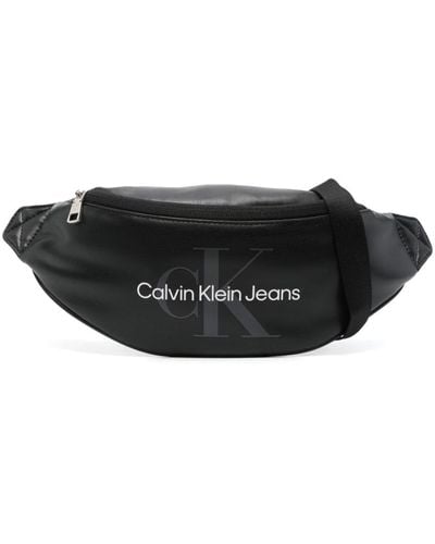 Calvin Klein Logo-print Belt Bag - Black
