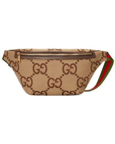 Gucci Jumbo GG Belt Bag - Bruin