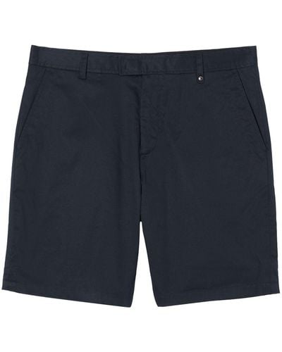 Burberry Shorts mit Monogramm-Stickerei - Blau