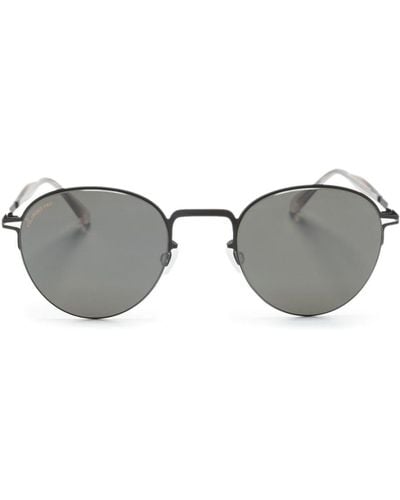Mykita Tate Oval-frame Sunglasses - Grey