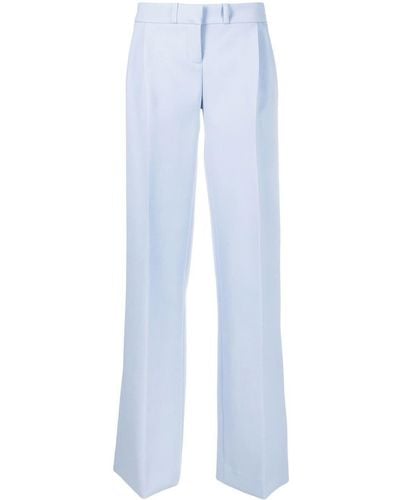 Coperni Pantalon de tailleur à taille basse - Bleu