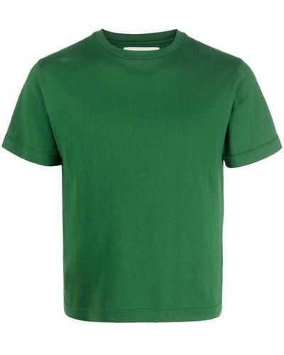 Extreme Cashmere No268 Cuba T-Shirt mit rundem Ausschnitt - Grün