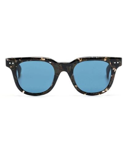 KENZO Kz40167i Square-frame Sunglasses - Blue