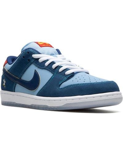 Nike Sb Dunk Low Prm "why So Sad ?" Shoes - Blue