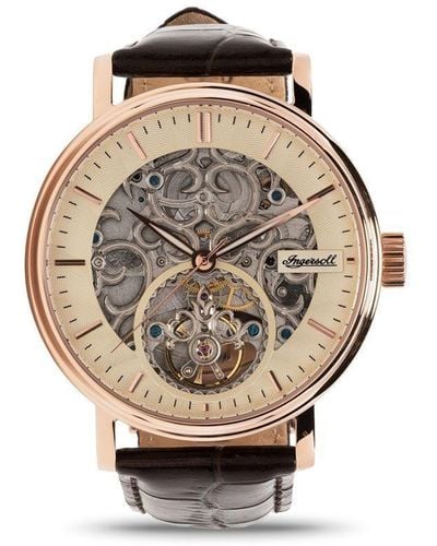 INGERSOLL  1892 Orologio automatico The Charles 44mm - Marrone