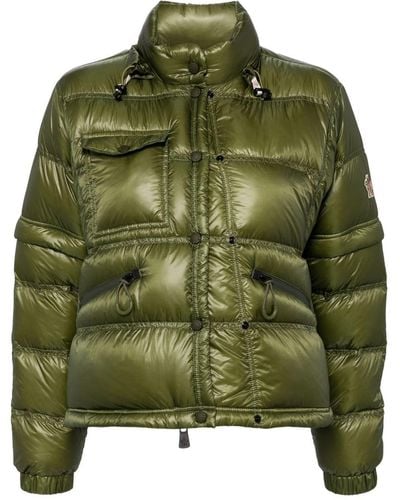 Moncler Mauduit Quilted Puffer Jacket - Green