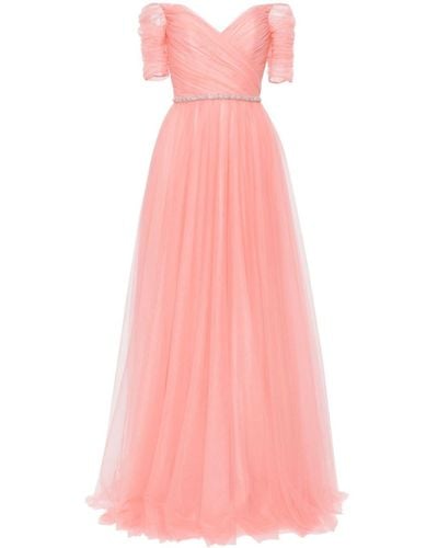 Jenny Packham Zinnia Embellished Gown - Pink