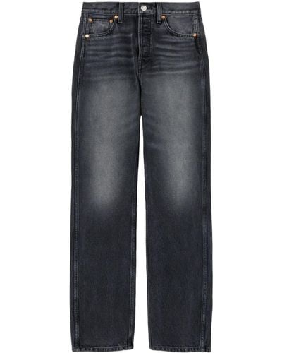 RE/DONE High Rise Loose '90s Jeans - Blue