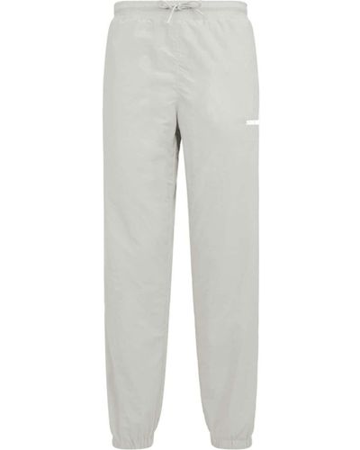 Stadium Goods Logo-embroidered "steel" Track Trousers - Grey