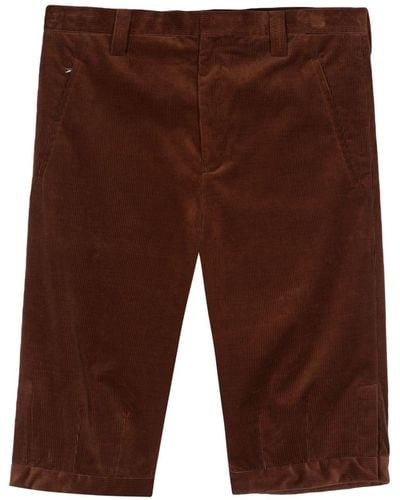Rier Corduroy Bermuda Shorts - Brown