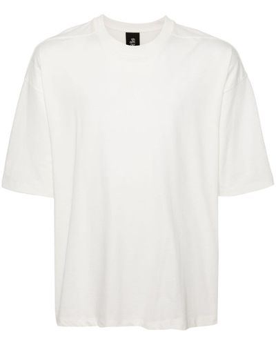 Thom Krom Paneled Cotton T-shirt - White