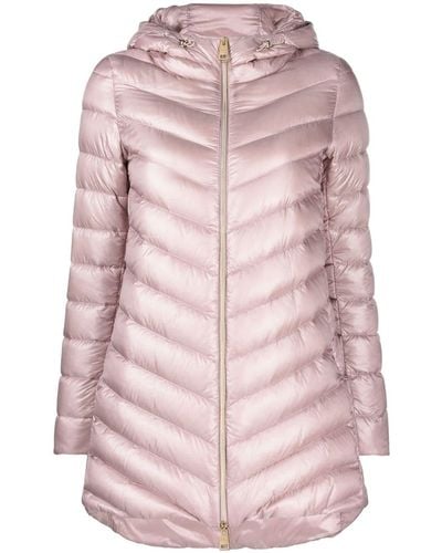 Herno Hooded Puffer Jacket - Pink