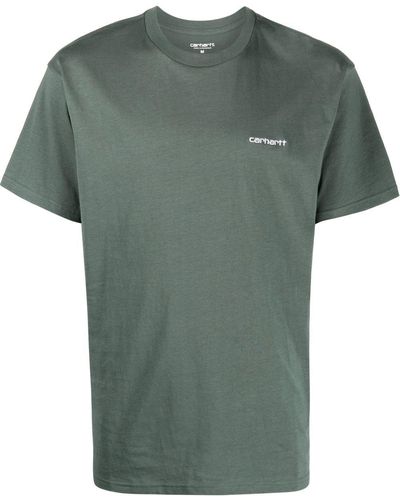Carhartt ロゴ Tシャツ - グリーン