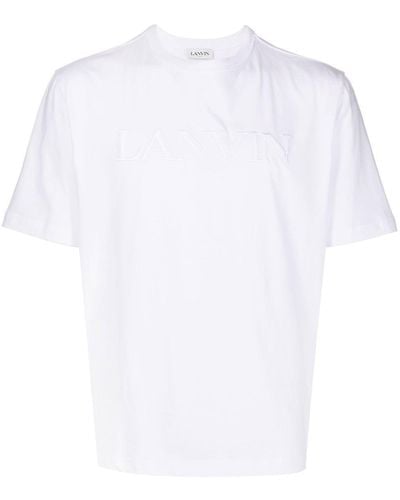 Lanvin T-shirt Met Logoprint - Wit