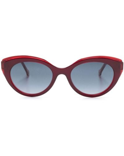 Carolina Herrera Cat-eye Frame Sunglasses - Blue