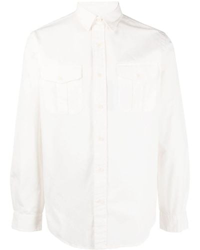 Polo Ralph Lauren Katoenen Overhemd - Wit