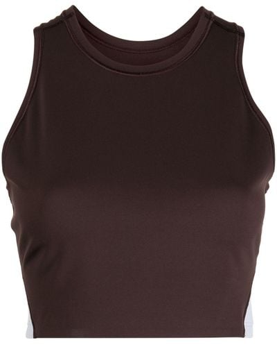 On Shoes T-movement Training Tank Top - Brown