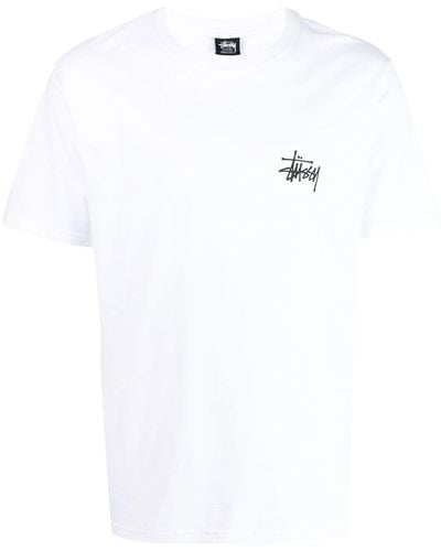 Stussy ロゴ Tシャツ - ホワイト