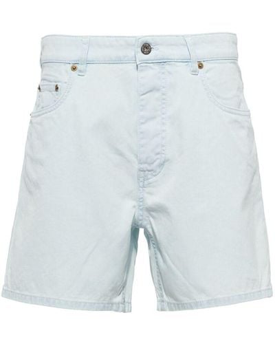 Miu Miu Denim Bermuda Shorts - Blue