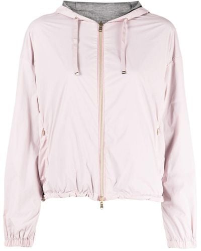 Herno Reversible Hooded Jacket - Pink